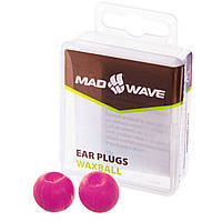 Беруші для плавання MadWave у футлярі M071701 фіолетовий