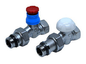 Комплект для під'єднання радіатора R470 прямий Giacomini