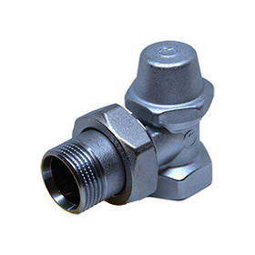 Клапан відсічний кутовий 1" Giacomini