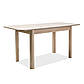 Кухонний стіл маленький Diego II 105-140х65см розсувний в скандинавському стилі дуб сонома, фото 2