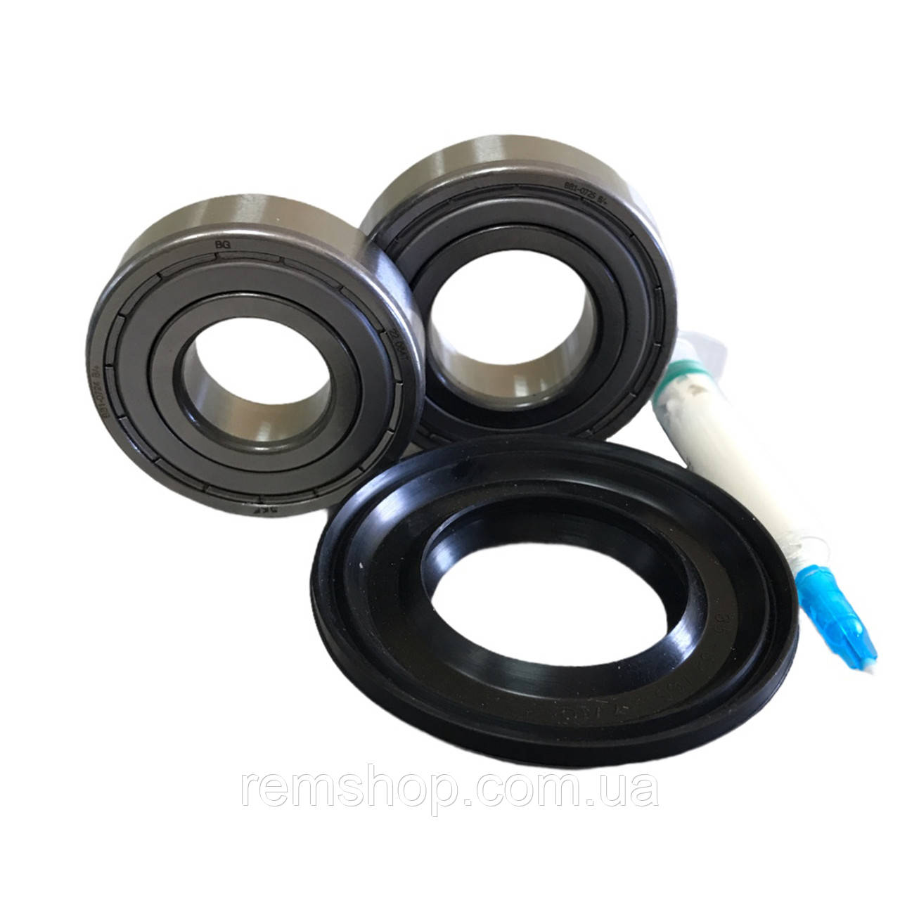 Підшипники SKF 6204, 6205+сал.35x52/65x7/10 для прал.машини Indesit, Ariston