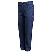 Зимові дитячі штани на флісі костюмка №6 (ф) сині 116 ріст 1063116