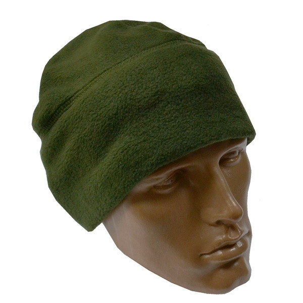 Флісова шапка підшоломник олива