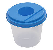 Склянка-непроливайка одинарна пластикова Irbis №1