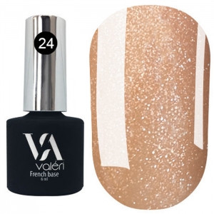 База для гель-лаку камуфлююча Valeri French base №024, 6 мл, фото 1