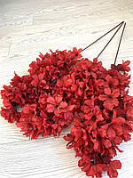 Штучна сакура. Червона гілка сакури для декору New Model 90 см., фото 2