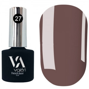 База для гель-лаку камуфлююча Valeri French base №027, 6 мл, фото 1