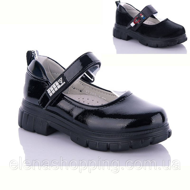Модні туфельки для дівчинки (код 3831-00) Шкільне взуття р 27
