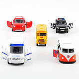 Набір металевих інерційних машинок KIDAMI Cars Set, фото 4