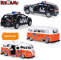 Набір металевих інерційних машинок KIDAMI Cars Set