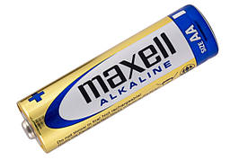 Батарейка AA Maxell Alkaline LR6 в плівці 1шт (2шт в уп.)