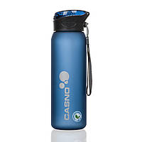 Бутылка для воды CASNO 600 мл KXN-1196 Синяя с соломинкойalleg Качество