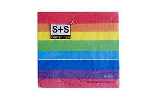 Серветки для декупажу 33*33см двошарові Луска смужки 20шт ООПТ