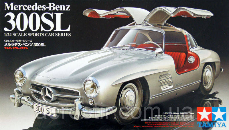 Mercedes Benz 300SL 1/24 Tamiya 24338, фото 1