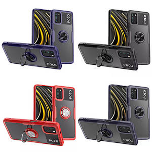 TPU+PC чохол Deen CrystalRing for Magnet (opp) для Xiaomi Poco M3