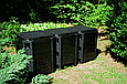 Контейнер для компосту, компостер Prosperplast PIKSM1200C-S411 чорний, 3-сегменти, 1200л, 1980 719 x x 826, фото 4