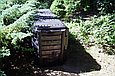 Контейнер для компосту, компостер Prosperplast PIKSM1200C-S411 чорний, 3-сегменти, 1200л, 1980 719 x x 826, фото 7