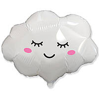 Фольгована велика повітряна куля Flexmetal усміхнена Хмара 57х72 см