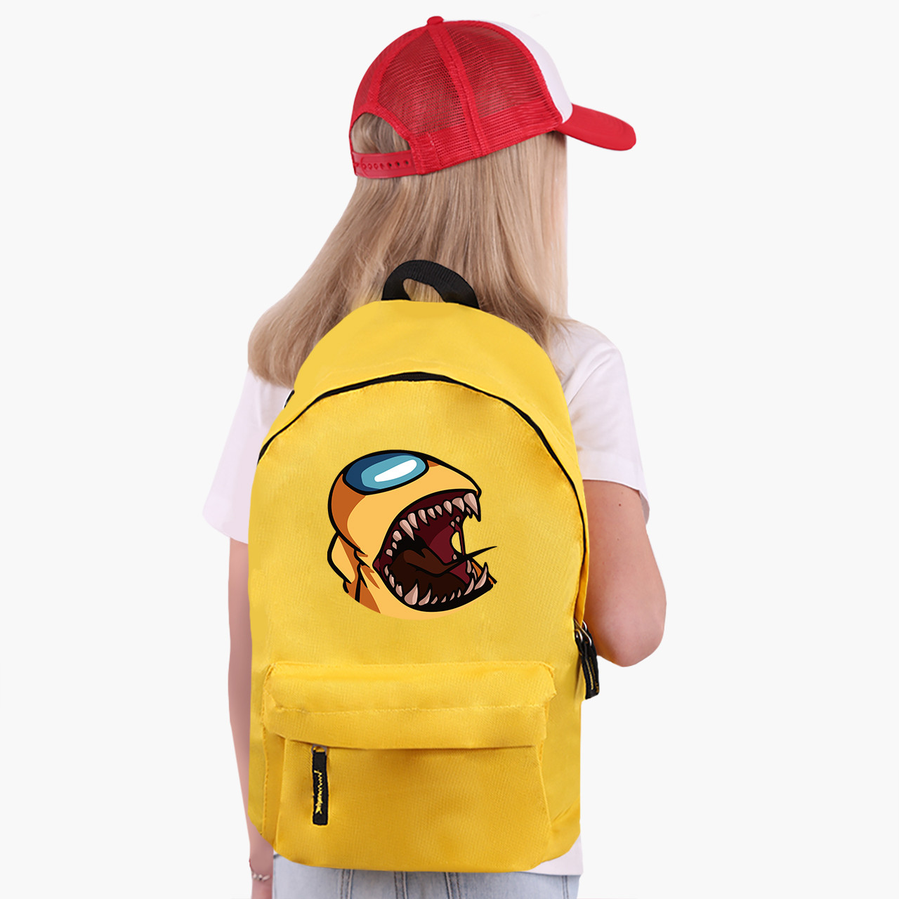 Рюкзак дитячий Амонг Ас Жовтий (Among Us Yellow) (9263-2409) Жовтий