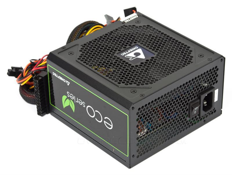 Блок живлення Chieftec GPE-500S Eco, ATX 2.3, APFC, 12cm fan, ККД 85%, RTL