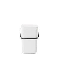 Відро для сміття Sort & Go Brabantia, об'єм 25 л, білий (129926)