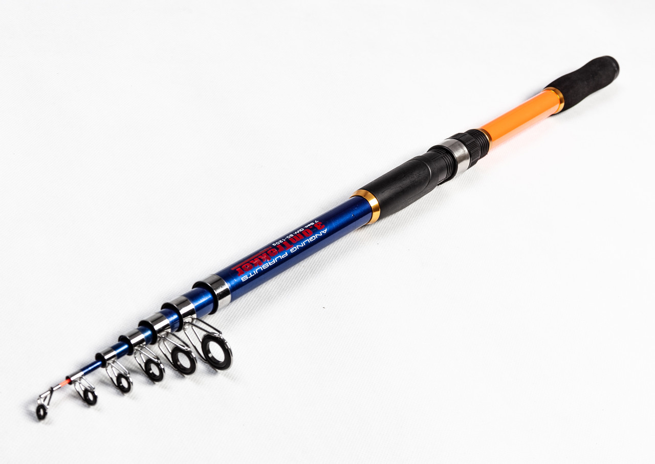 Спінінг Trekker 2.40м 80-120 г, подвійна ручка, помаранчевий, фото 1