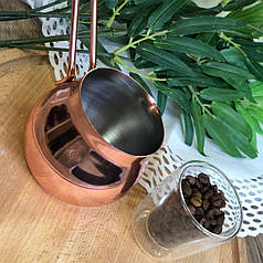 Турка мідь Мідний барило 250 мл для приготування кави в кафе бар ресторан