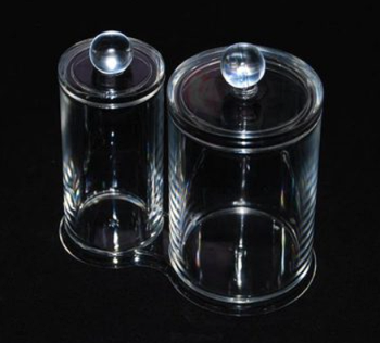 Диспенсер подвійний для ватних дисків Cosmetic Organizer SF 298 (KG-2859)
