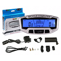 Велокомпьютер 28 функцій, Sunding SD-558A провідний з підсвічуванням