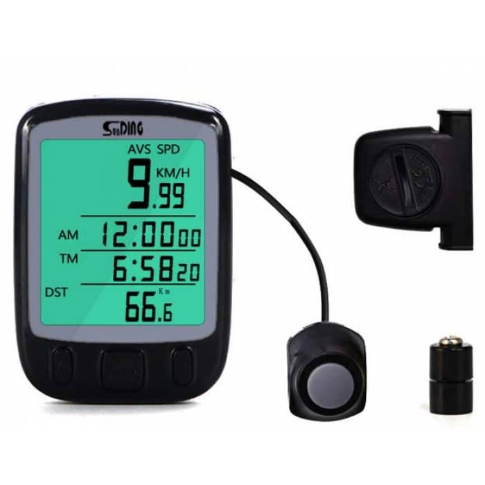 Бездротовий велокомпьютер SunDing SD-563C, фото 1
