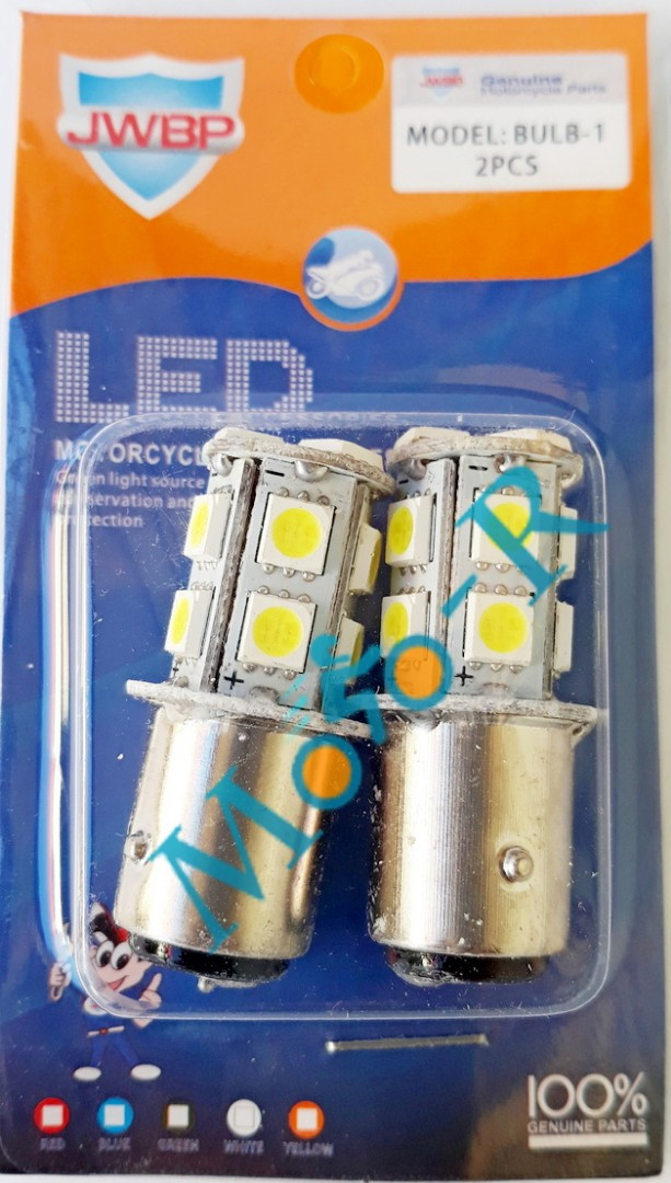 Купить Лампа LED стоп/габарит с цоколем двухконтактная JWBP, цена 144 ...