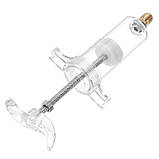 Інжектор для мастила компресора кондиціонера, набір (подовжувач, коннектор) 1/4 SAE R134, фото 3