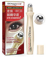 Роликовая увлажняющая эссенция-сыворотка Bioaqua Eye Essence Moist & Hydration, 15 мл.