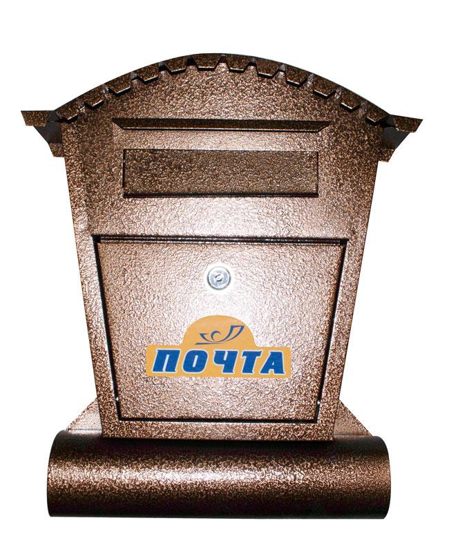Поштова скринька із замком №8 конус (овал) із трубою