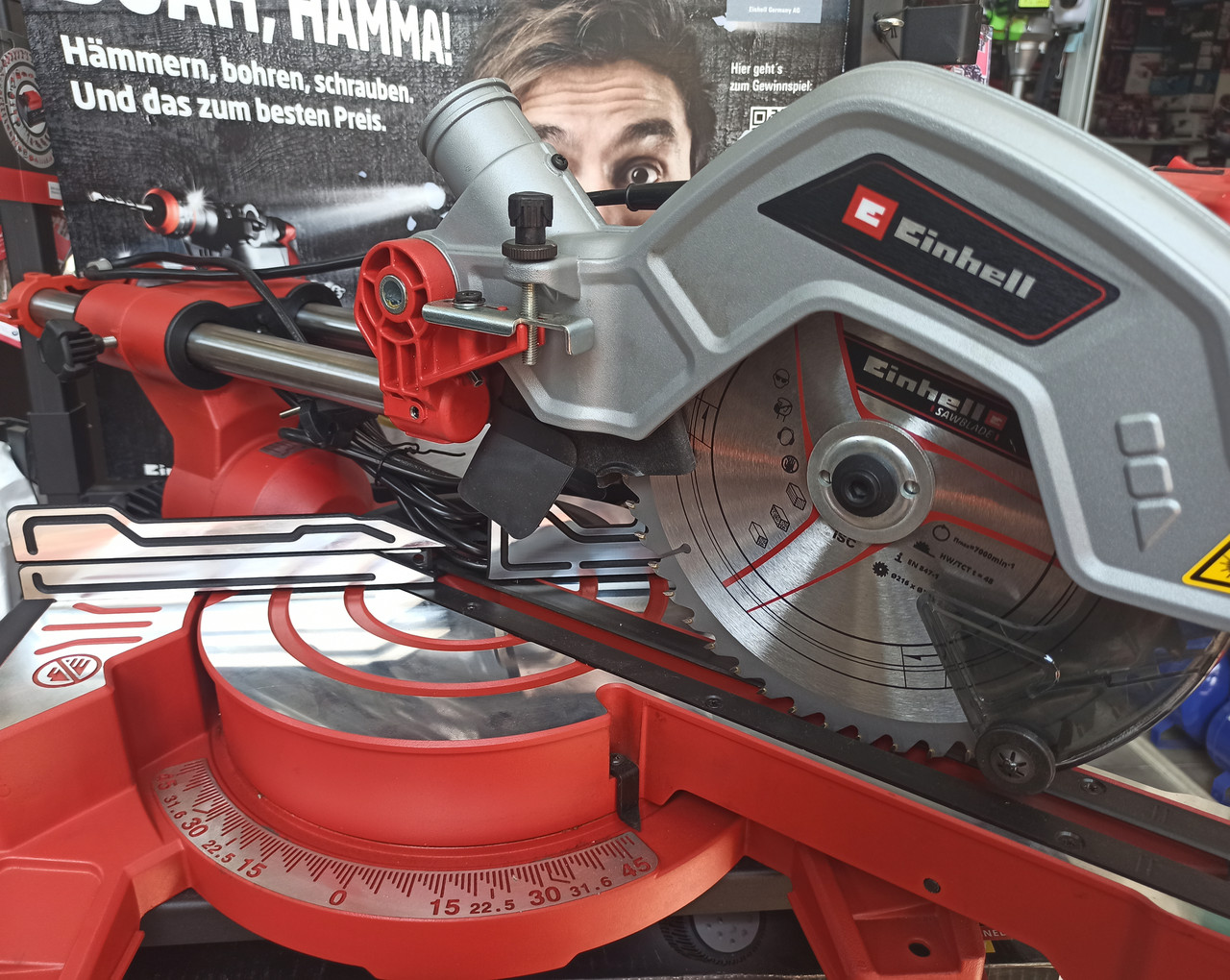 Торцювальна Пила з протяжкою Einhell TC-SM 216