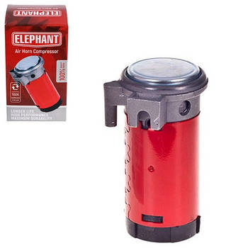 Компресор для сигнала Elephant СА-10012, 12V, 110 дБ