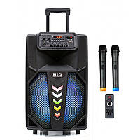 Активная акустическая система BIG BIG240STAR USB/MP3/FM/BT/TWS + 2pcs VHF mic