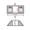Намет з тамбуром Totem Hurone 4 (V2) TTT-025 двокімнатний чотиримісний, фото 2