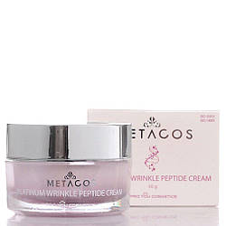 Крем проти зморшок з платиною і пептидами Metacos Platinum Wrinkle Peptide Cream Кре, 50 г PRO YOU Profession