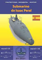 Submarino de Isaac Peral 1/100