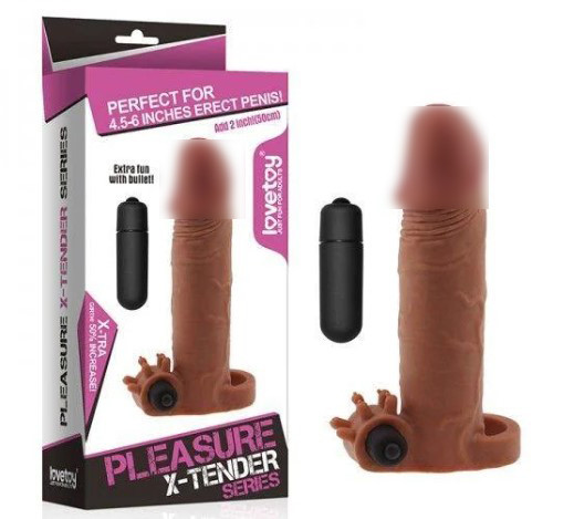 Супер реалістична насадка з вибропулей   | Puls69, фото 1