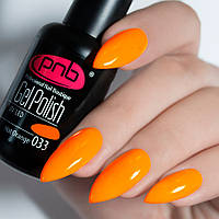 Гель-лак PNB 033 Hot Orange, 8 мл