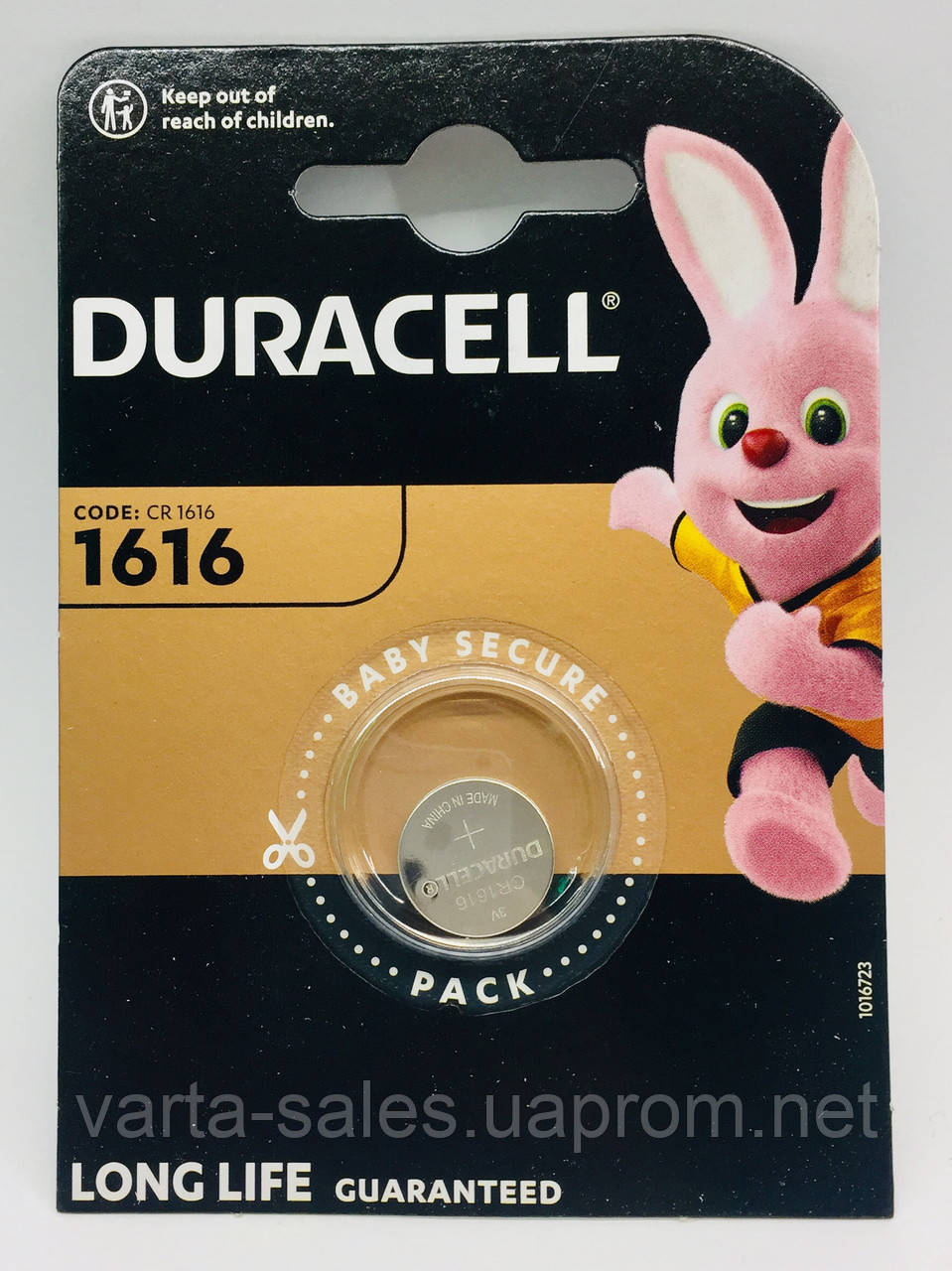 Батарейки Duracell CR1616 3V lithium - фото 1 - id-p1448711397