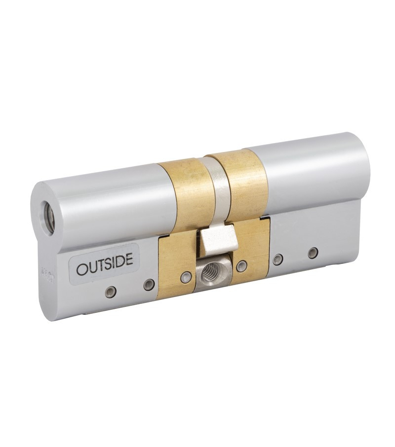 Циліндр ABLOY PROTEC2 67(31x36) матовий хром, фото 1