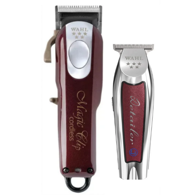 Набор машинок Wahl Magic Combo 5 star (Magic Clip Cordless + Detailer Wide Cordless) (3027252+08171-016)