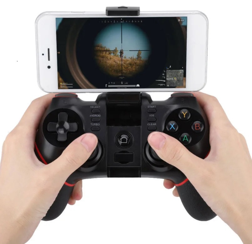 Бездротовий джойстик Bluetooth Terios T-6 Black, Wireless Controller