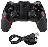 Бездротовий джойстик Bluetooth Terios T-6 Black, Wireless Controller, фото 3