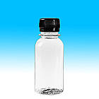 ПЕТ Пляшка Прозора 100 мл з кришкою Ø 28 мм., фото 6