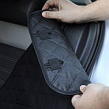 Накидки на сидіння з Алькантари PREMIUM Чорні - повний комплект ОРИГІНАЛ ПОЛЬЩА, фото 8