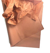 Папір тишью в асортименті - Коричневий колір(уп.10 шт.) Польща